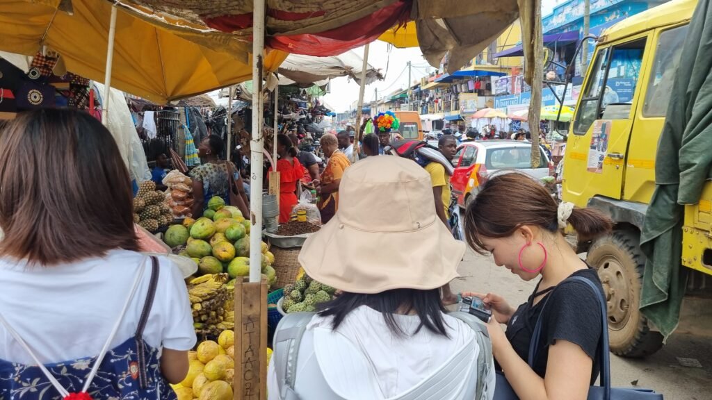 Travel Insurance for West African Adventures - Makola Market