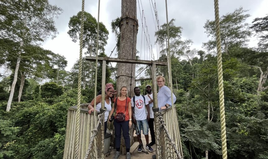 Entrance fees for Kakum National Park canopy walk 2026