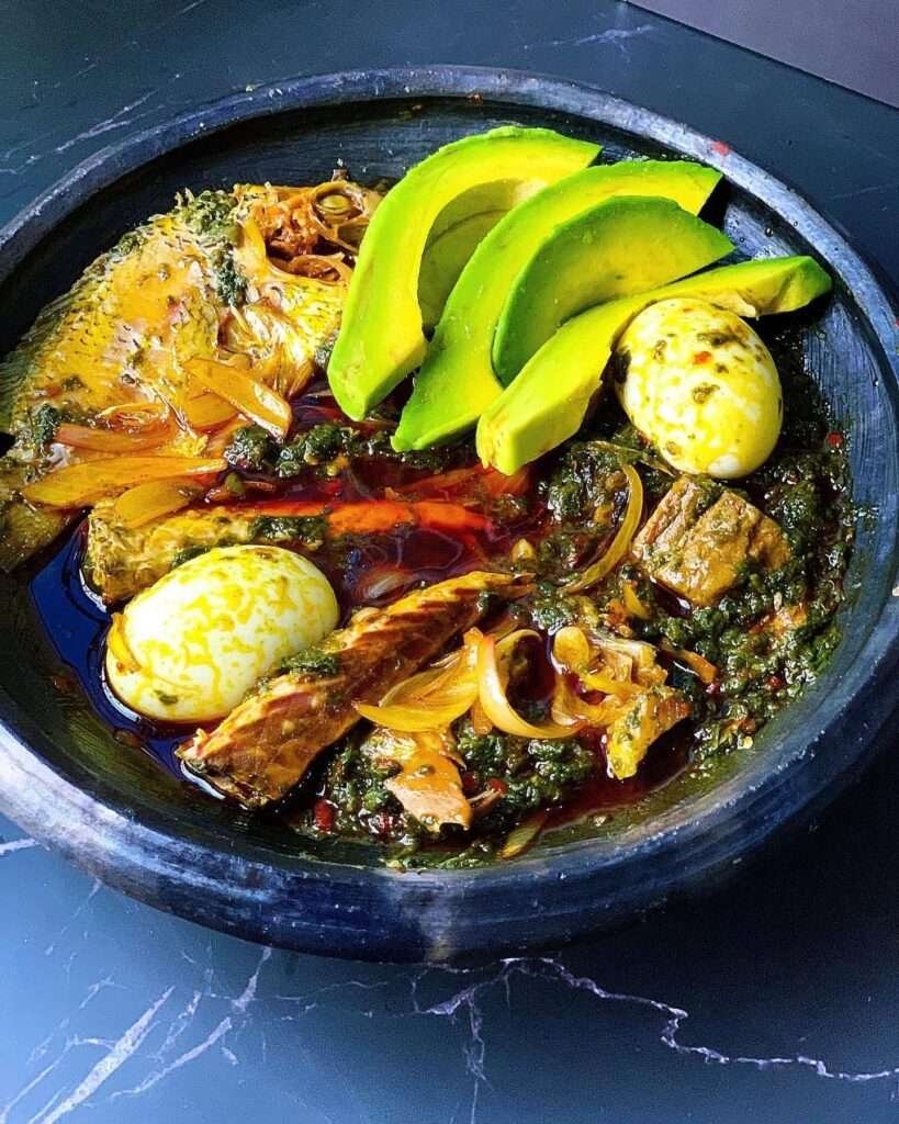 Ghana Food - palava sauce